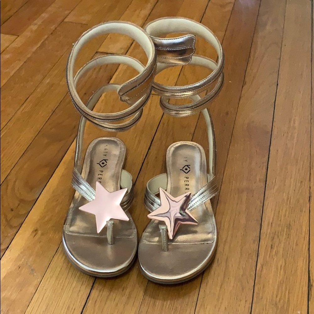⭐️ Katy Perry Haley Sandals Rose Gold Sz 7
